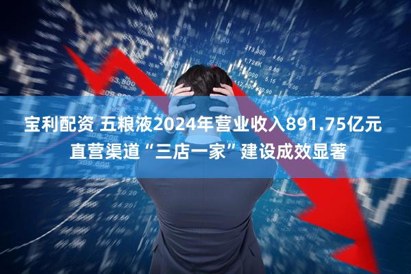 宝利配资 五粮液2024年营业收入891.75亿元  直营渠道“三店一家”建设成效显著