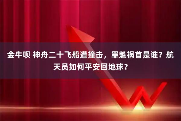 金牛呗 神舟二十飞船遭撞击，罪魁祸首是谁？航天员如何平安回地球？